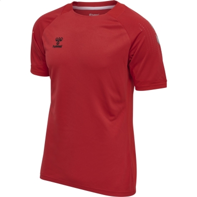 hummel Sport T-shirt hmlLEAD Poly Jersey (Mesh Material) Short Sleeve red Men