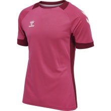 hummel Sport T-shirt hmlLEAD Poly Jersey (Mesh Material) Short Sleeve magenta Men