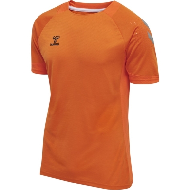 hummel Sport T-shirt hmlLEAD Poly Jersey (Mesh material) Short sleeve orange Men