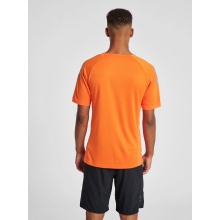 hummel Sport T-shirt hmlLEAD Poly Jersey (Mesh material) Short sleeve orange Men