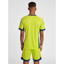 hummel Sport T-shirt hmlLEAD Poly Jersey (Mesh Material) Short Sleeve Lime Men