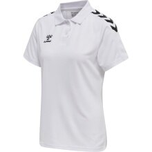 hummel Sport Polo hmlCORE XK Functional (Polyester Pique) Short Sleeve White Women