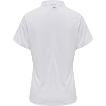 hummel Sport Polo hmlCORE XK Functional (Polyester Pique) Short Sleeve White Women