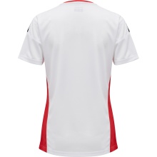 hummel Sport Shirt hmlAUTHENTIC Poly Jersey (lightweight jersey fabric) Short Sleeve white/red Women