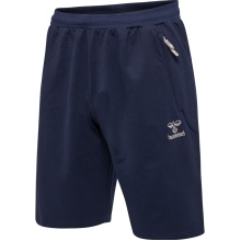 hummel Leisure Shorts Bermuda hmlMOVE Grid Cotton Shorts (Cotton) short navy blue Men