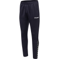 hummel Sports Trousers hmlAUTHENTIC Training Pant (Interlock Fabric, with Zip Pockets) Long Navy Blue Men