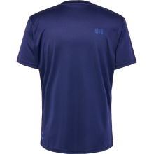 hummel Sport T-shirt hmlCOURT (Interlock jersey fabric) short sleeve navy blue Men