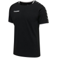 hummel Sport T-shirt hmlAUTHENTIC Training Tee (Cotton-Polyester Blend) Short Sleeve Black Men