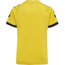 hummel Sport T-shirt hmlCORE Volley Tee (Polyester, Jersey fabric) Short sleeve yellow Children