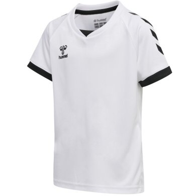 hummel Sport T-shirt hmlCORE Volley Tee (Polyester, Jersey fabric) Short sleeve white Children