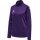 hummel Sport Long Sleeve Shirt hmlCORE XK Half-Zip Sweat (Polyester Sweat Fabric) Purple/White Women