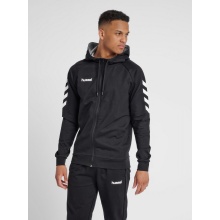 hummel Hooded Jacket Basic hmlGO Cotton Zip Hoodie (Cotton) black Men