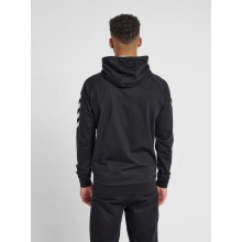 hummel Hooded Jacket Basic hmlGO Cotton Zip Hoodie (Cotton) black Men