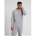 hummel Hooded Jacket Basic hmlGO Cotton Zip Hoodie (Cotton) Grey Men