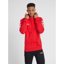 hummel Hooded Jacket Basic hmlGO Cotton Zip Hoodie (Cotton) red Men