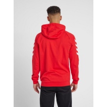 hummel Hooded Jacket Basic hmlGO Cotton Zip Hoodie (Cotton) red Men