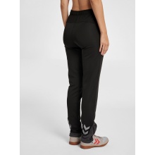 hummel Sports Trousers hmlLEAD Poly Pants (Side Pockets, Stretch Sweat Fabric) Long Black Women