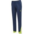 hummel Sports Trousers hmlLEAD Poly Pants (Side Pockets, Stretch Sweat Fabric) Long Denim Blue Women