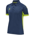 hummel Sport Polo hmlLEAD Functional (Mesh Material) Short Sleeve dark blue Men