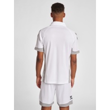 hummel Sport Polo hmlLEAD Functional (Mesh Material) Short Sleeve White Men