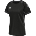 hummel Sport Shirt (Jersey) hmlLEAD Poly Jersey (Mesh Material) Short Sleeve Black Women