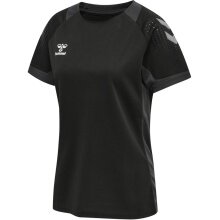 hummel Sport Shirt (Jersey) hmlLEAD Poly Jersey (Mesh Material) Short Sleeve Black Women