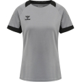 hummel Sport Shirt (Jersey) hmlLEAD Poly Jersey (Mesh Material) grey Women