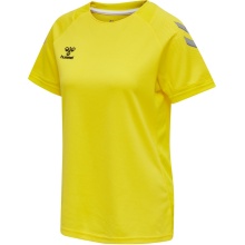 hummel Sport Shirt (Jersey) hmlLEAD Poly Jersey (Mesh Material) Short Sleeve Yellow Women