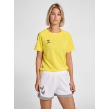 hummel Sport Shirt (Jersey) hmlLEAD Poly Jersey (Mesh Material) Short Sleeve Yellow Women