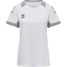 hummel Sport Shirt (Jersey) hmlLEAD Poly Jersey (Mesh Material) Short Sleeve White Women