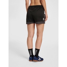 hummel Sports Shorts hmlLEAD Poly Shorts (Mesh Fabric, without Side Pockets) Short black/grey Women