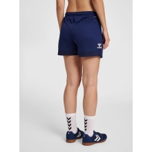 hummel Sports Shorts hmlLEAD Poly Shorts (Mesh Fabric, without Side Pockets) Short Navy Blue Women