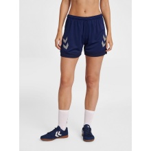 hummel Sports Shorts hmlLEAD Poly Shorts (Mesh Fabric, without Side Pockets) Short Navy Blue Women