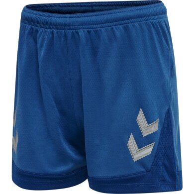 hummel Sports Shorts hmlLEAD Poly Shorts (Mesh Fabric, without Side Pockets) Short Dark Blue Women