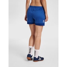 hummel Sports Shorts hmlLEAD Poly Shorts (Mesh Fabric, without Side Pockets) Short Dark Blue Women