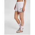 hummel Sports Shorts hmlLEAD Poly Shorts (Mesh Fabric, without side pockets) Short white/grey Women