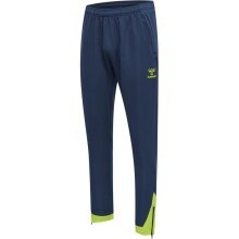 hummel Sports Trousers hmlLEAD Poly Pants (Side Pockets, Stretchy Sweat Fabric) Long Dark Blue Men