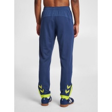 hummel Sports Trousers hmlLEAD Poly Pants (Side Pockets, Stretchy Sweat Fabric) Long Dark Blue Men