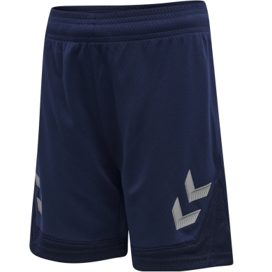 hummel Sports Shorts hmlLEAD Poly Shorts (Mesh Fabric, without side pockets) Short navy blue Kids