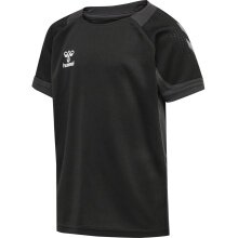 hummel Sport T-shirt hmlLEAD Poly Jersey (Mesh Material) Short Sleeve black Kids