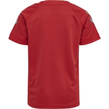 hummel Sport T-shirt hmlLEAD Poly Jersey (Mesh Material) Short Sleeve red Children