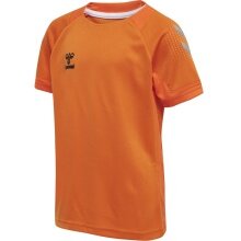 hummel Sport T-shirt hmlLEAD Poly Jersey (Mesh Material) Short Sleeve orange Children