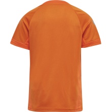 hummel Sport T-shirt hmlLEAD Poly Jersey (Mesh Material) Short Sleeve orange Children