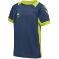 hummel Sport T-shirt hmlLEAD Poly Jersey (Mesh material) Short sleeve denim blue Children