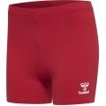 hummel Sport-Tight hmlCORE Volley Cotton Hipster (soft, stretchy jersey fabric) Short red Women