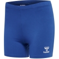 hummel Sport-Tight hmlCORE Volley Cotton Hipster (soft, stretchy jersey fabric) Short blue Women