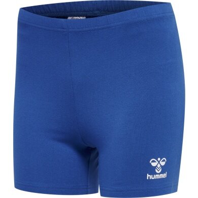 hummel Sport-Tight hmlCORE Volley Cotton Hipster (soft, stretchy jersey fabric) Short blue Women