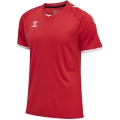 hummel Sport T-shirt hmlCORE Volley Tee (Polyester, jersey fabric) short sleeve red Men