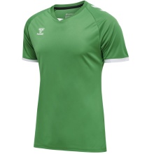 hummel Sport T-shirt hmlCORE Volley Tee (Polyester, jersey fabric) short-sleeved green Men