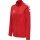 hummel Sport training jacket hmlCORE XK Poly Zip Sweat (Polyester sweat fabric, front zipper) red women